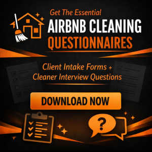 FREEBIE: Airbnb Cleaner Interview + Client Intake Questions